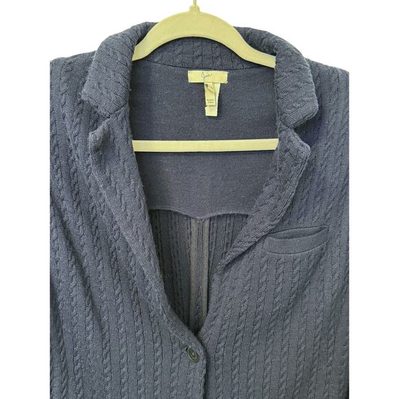 Joie 2-Button Front Closure Cable Knit Blazer - Picture 4 of 13